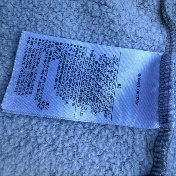 Women's Grey Open Front Sweater Banana Republic Size Medium - Picture 7 of 8